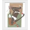imageThe Novogratz Sunbathing in Tropics I White Framed Art Print 15quotx18quotx1quotWhite Frame