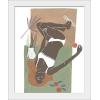 imageThe Novogratz Sunbathing in Tropics I White Framed Art Print 15quotx18quotx1quotWhite Frame