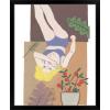 imageThe Novogratz Sunbathing in Tropics II White Framed Art Print 15quotx18quotx1quotBlack Frame