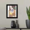 imageThe Novogratz Sunbathing in Tropics II White Framed Art Print 15quotx18quotx1quotBlack Frame