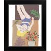 imageThe Novogratz Sunbathing in Tropics II White Framed Art Print 15quotx18quotx1quotBlack Frame