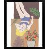 imageThe Novogratz Sunbathing in Tropics II White Framed Art Print 15quotx18quotx1quotBlack Frame