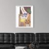 imageThe Novogratz Sunbathing in Tropics II White Framed Art Print 15quotx18quotx1quotWhite Frame
