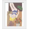 imageThe Novogratz Sunbathing in Tropics II White Framed Art Print 15quotx18quotx1quotWhite Frame
