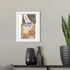 imageThe Novogratz Sunbathing in Tropics II White Framed Art Print 15quotx18quotx1quotWhite Frame