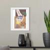 imageThe Novogratz Sunbathing in Tropics II White Framed Art Print 15quotx18quotx1quotWhite Frame