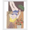 imageThe Novogratz Sunbathing in Tropics II White Framed Art Print 15quotx18quotx1quotWhite Frame