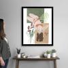 imageThe Novogratz Sunbathing in Tropics III White Framed Art Print 15quotx18quotx1quotBlack Frame