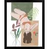 imageThe Novogratz Sunbathing in Tropics III White Framed Art Print 15quotx18quotx1quotBlack Frame