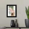 imageThe Novogratz Sunbathing in Tropics III White Framed Art Print 15quotx18quotx1quotBlack Frame