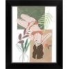 imageThe Novogratz Sunbathing in Tropics III White Framed Art Print 15quotx18quotx1quotBlack Frame