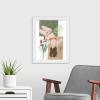 imageThe Novogratz Sunbathing in Tropics III White Framed Art Print 15quotx18quotx1quotWhite Frame