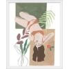 imageThe Novogratz Sunbathing in Tropics III White Framed Art Print 15quotx18quotx1quotWhite Frame