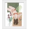 imageThe Novogratz Sunbathing in Tropics III White Framed Art Print 15quotx18quotx1quotWhite Frame