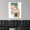 imageThe Novogratz Sunbathing in Tropics III White Framed Art Print 15quotx18quotx1quotWhite Frame