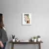 imageThe Novogratz Sunbathing in Tropics III White Framed Art Print 15quotx18quotx1quotWhite Frame