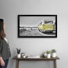 imageThe Novogratz Vintage Camping White Framed Art Print 17quotx11quotx1quotBlack Frame