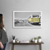 imageThe Novogratz Vintage Camping White Framed Art Print 17quotx11quotx1quotWhite Frame