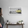 imageThe Novogratz Vintage Camping White Framed Art Print 17quotx11quotx1quotWhite Frame