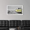imageThe Novogratz Vintage Camping White Framed Art Print 17quotx11quotx1quotWhite Frame