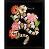 imageThe Novogratz Yellow Sweet Serpent II White Framed Art Print 15quotx18quotx1quotBlack Frame