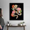 imageThe Novogratz Yellow Sweet Serpent II White Framed Art Print 15quotx18quotx1quotBlack Frame