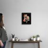 imageThe Novogratz Yellow Sweet Serpent II White Framed Art Print 15quotx18quotx1quotBlack Frame