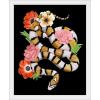imageThe Novogratz Yellow Sweet Serpent II White Framed Art Print 15quotx18quotx1quotWhite Frame