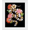 imageThe Novogratz Yellow Sweet Serpent II White Framed Art Print 15quotx18quotx1quotWhite Frame