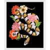 imageThe Novogratz Yellow Sweet Serpent II White Framed Art Print 15quotx18quotx1quotWhite Frame