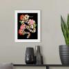 imageThe Novogratz Yellow Sweet Serpent II White Framed Art Print 15quotx18quotx1quotWhite Frame