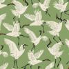 imageTempaper x Novogratz Pink Family of Cranes Removable Peel and Stick Wallpaper 205 in X 165 ft Made in The USAWaverly Green