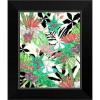 imageThe Novogratz Botanic Abundance II White Framed Art Print 15quotx18quotx1quotBlack Frame
