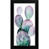 imageThe Novogratz Midnight Cactus II White Framed Art Print 13quotx23quotx1quotBlack Frame