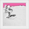 imageThe Novogratz Spaceman II White Framed Art Print 15quotx15quotx1quotWhite Frame