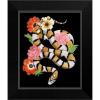 imageThe Novogratz Yellow Sweet Serpent II White Framed Art Print 15quotx18quotx1quotBlack Frame