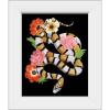 imageThe Novogratz Yellow Sweet Serpent II White Framed Art Print 15quotx18quotx1quotWhite Frame