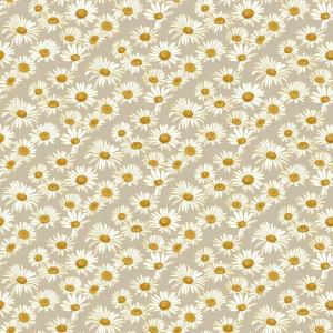 imageNovogratz x Tempaper Greige Daisies Removable Peel and Stick Wallpaper 205 in X 165 ft Made in the USA