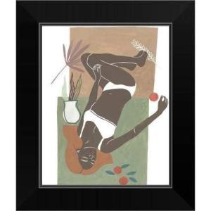 imageThe Novogratz Sunbathing in Tropics I White Framed Art Print 15quotx18quotx1quotBlack Frame