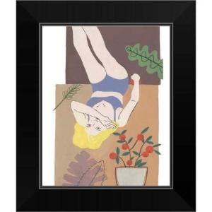 imageThe Novogratz Sunbathing in Tropics II White Framed Art Print 15quotx18quotx1quotBlack Frame