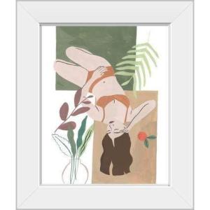 imageThe Novogratz Sunbathing in Tropics III White Framed Art Print 15quotx18quotx1quotWhite Frame