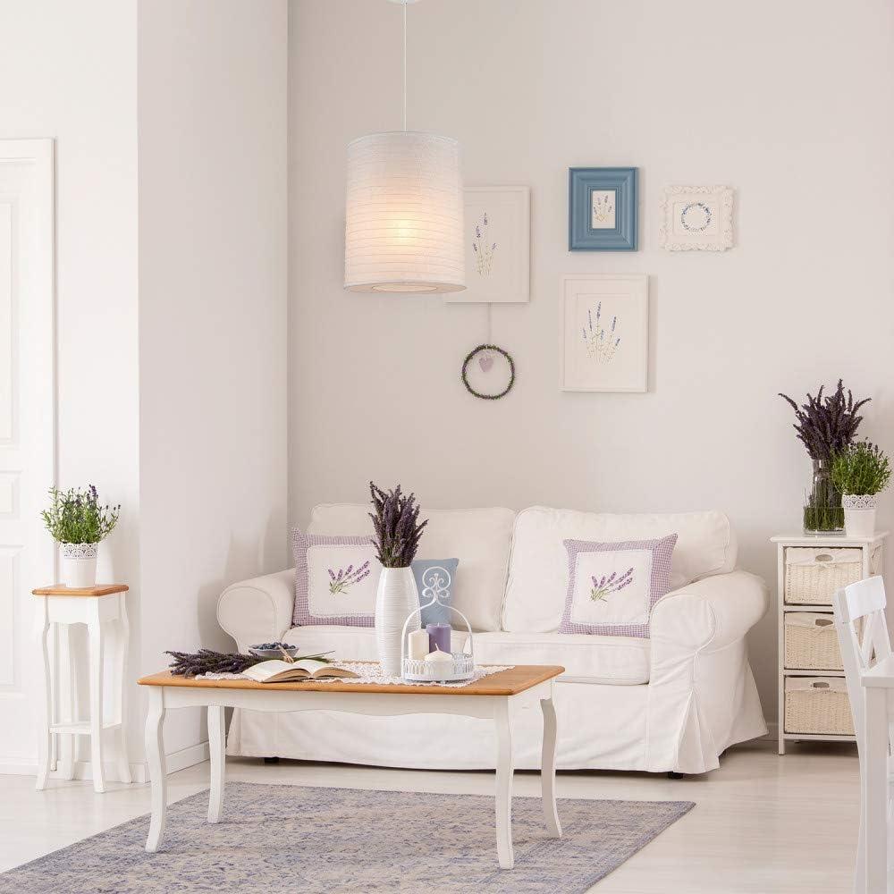 imageGlobe Electric 60764 Novogratz x Globe Pendant White Lantern Bulb Not Included