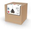 imageGLOBE 65841 Amara 1Light Pendant Lighting Matte Black Gold Interior Bulb Not Included