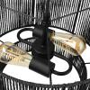 imageGLOBE Electric 44761 1Light Outdoor Plugin Pendant Light Plastic Rattan Shade Frosted Inner Shade Bronze Hanging Cord and Chain Kitchen Island Cafe Ceiling Hanging Light Bulb Not IncludedLulu