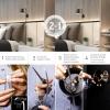 imageGLOBE Electric 51374 Cleo 1Light Plugin or Hardwire Wall Sconce Matte Antique Brass Accents Black Cloth Cord 1444Antique Brass  Cleo