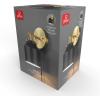 imageGLOBE Electric 51374 Cleo 1Light Plugin or Hardwire Wall Sconce Matte Antique Brass Accents Black Cloth Cord 1444Black  Sacha