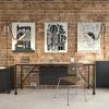 imageGLOBE Electric 51374 Cleo 1Light Plugin or Hardwire Wall Sconce Matte Antique Brass Accents Black Cloth Cord 1444Matte Black  Addison