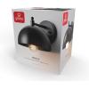 imageGLOBE Electric 51577 1Light Plugin or Hardwire Wall Sconce Matte Brass White Fabric Cord inLine OnOff Rocker Switch Kitchen Reading Essentials Bedroom Bedside Lamp LightingMatte Black  Holly