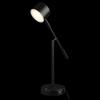 imageGLOBE Electric 52889 West 15quot LED Integrated Desk Lamp Matte Brass 200 Lumens Dimmer Rotary SwitchMatte Black  Aristocrat