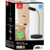 imageGLOBE Electric 52889 West 15quot LED Integrated Desk Lamp Matte Brass 200 Lumens Dimmer Rotary SwitchMatte Black  Gooseneck